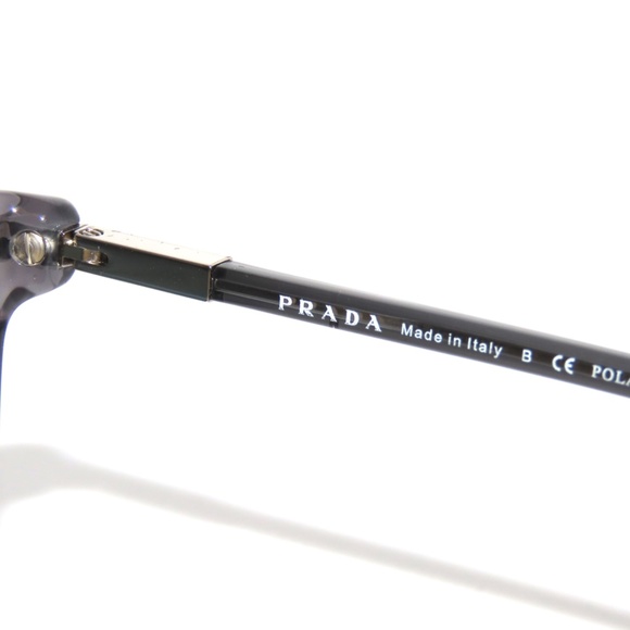 Prada 59YS 59 11B05Q Black Orange Violet Mirror Internal Silve Sunglasses PR59YS - Picture 5 of 5